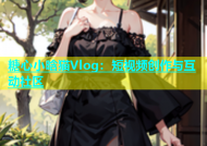 糖心小晗猫Vlog：短视频创作与互动社区