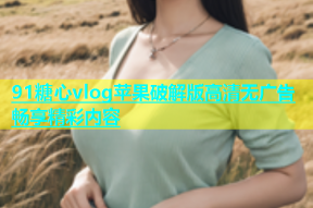 91糖心vlog苹果破解版高清无广告畅享精彩内容