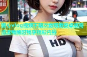 糖心vlog视频不限次数观看安卓版高清流畅随时畅享精彩内容