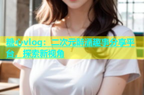 糖心vlog：二次元醉酒趣事分享平台，探索新视角