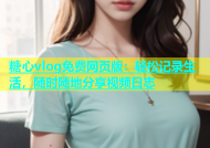 糖心vlog免费网页版：轻松记录生活，随时随地分享视频日志