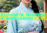 糖心vlog扫码下载，轻松记录生活瞬间，随时随地分享美好时光