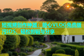 短视频创作神器：糖心VLOG免费版污iOS，轻松剪辑与分享