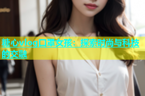 糖心vlog口罩女孩：探索时尚与科技的交融