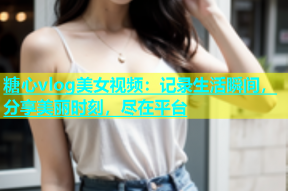 糖心vlog美女视频：记录生活瞬间，分享美丽时刻，尽在平台