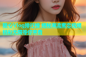 糖心Vlog排行榜 揭秘潮流蜜恋视频 精彩无限等你来看