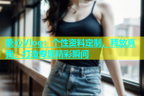 糖心Vlog：个性资料定制，释放真我，打造专属精彩瞬间