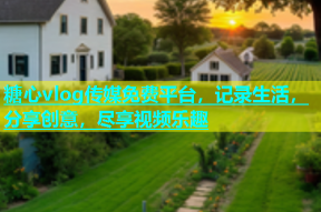 糖心vlog传媒免费平台，记录生活，分享创意，尽享视频乐趣