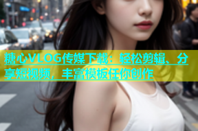 糖心VLOG传媒下载：轻松剪辑、分享短视频，丰富模板任你创作