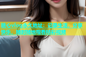 糖心vlog永久地址：记录生活，分享快乐，随时随地观看精彩视频