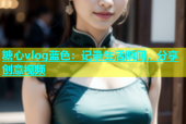 糖心vlog蓝色：记录生活瞬间，分享创意视频