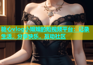 糖心vlog小姐姐的短视频平台：记录生活，分享快乐，互动社区