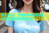 糖心Vlog：18岁的生活日常记录，分享青春瞬间和美好时光