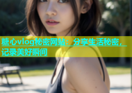 糖心vlog秘密网站：分享生活秘密，记录美好瞬间