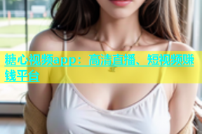 糖心视频app：高清直播、短视频赚钱平台