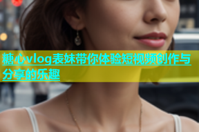 糖心vlog表妹带你体验短视频创作与分享的乐趣