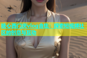 糖心西门庆vlog合集：探索短视频社区的创意与互动