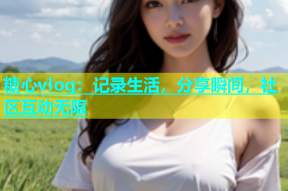 糖心vlog：记录生活，分享瞬间，社区互动无限