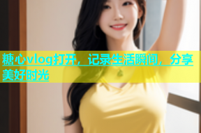 糖心vlog打开，记录生活瞬间，分享美好时光