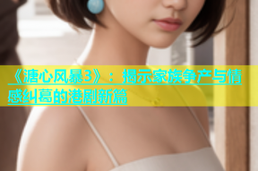 《溏心风暴3》：揭示家族争产与情感纠葛的港剧新篇