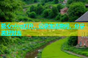 糖心vlog打开，记录生活瞬间，分享美好时光