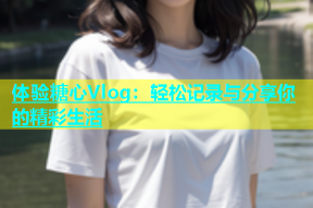 体验糖心Vlog：轻松记录与分享你的精彩生活