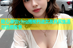 糖心淑怡vlog揭秘判逆女友真实生活与情感故事