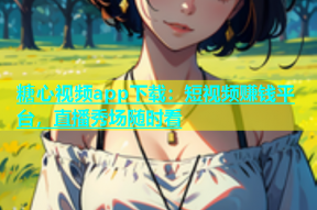 糖心视频app下载：短视频赚钱平台，直播秀场随时看