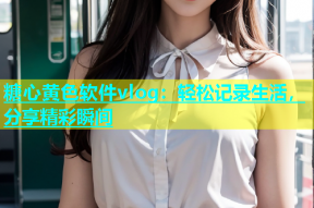 糖心黄色软件vlog：轻松记录生活，分享精彩瞬间