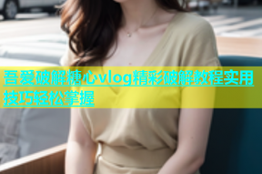 吾爱破解糖心vlog精彩破解教程实用技巧轻松掌握