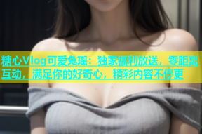 糖心Vlog可爱兔瑶：独家福利放送，零距离互动，满足你的好奇心，精彩内容不停更
