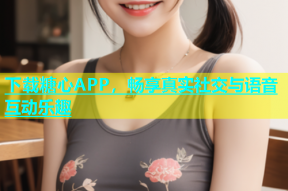下载糖心APP，畅享真实社交与语音互动乐趣
