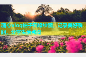 糖心vlog柚子猫婚纱照，记录美好瞬间，分享生活点滴