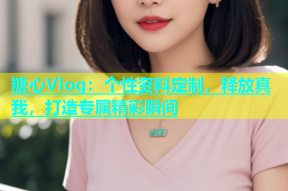 糖心Vlog：个性资料定制，释放真我，打造专属精彩瞬间