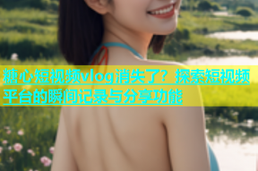 糖心短视频vlog消失了？探索短视频平台的瞬间记录与分享功能