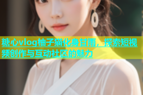 糖心vlog柚子猫化身甘雨，探索短视频创作与互动社区的魅力