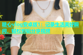 糖心vlog安卓版1：记录生活美好瞬间，轻松剪辑分享视频