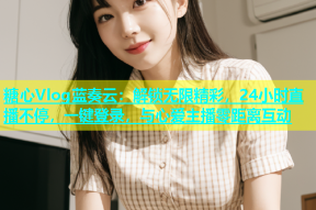 糖心Vlog蓝奏云：解锁无限精彩，24小时直播不停，一键登录，与心爱主播零距离互动