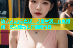 糖心vlog安卓版：记录生活，分享瞬间，随时随地创作视频博客