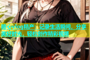 糖心vlog精产：记录生活瞬间，分享美好时光，轻松创作精彩视频