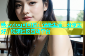 糖心vlog可可幂：记录生活，分享美好，视频社区互动平台