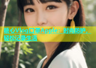 糖心Vlog口罩Apple：时尚防护，轻松记录生活