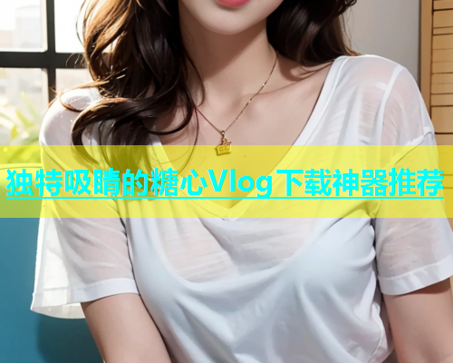 独特吸睛的糖心Vlog下载神器推荐  第2张