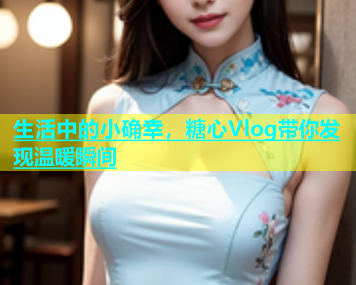 生活中的小确幸，糖心Vlog带你发现温暖瞬间  第2张