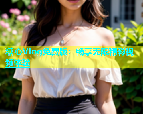 糖心Vlog免费版：畅享无限精彩视频体验  第1张