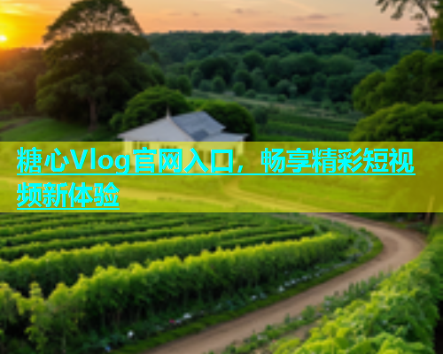 糖心Vlog官网入口，畅享精彩短视频新体验  第1张
