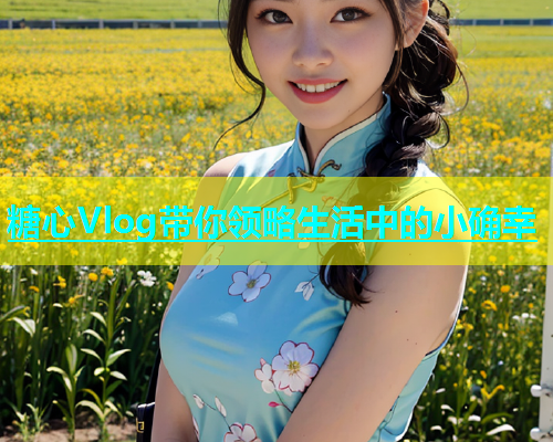 糖心Vlog带你领略生活中的小确幸  第1张