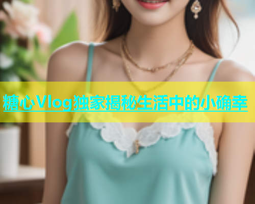 糖心Vlog独家揭秘生活中的小确幸  第1张