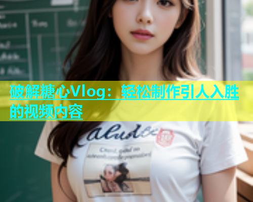 破解糖心Vlog：轻松制作引人入胜的视频内容  第1张