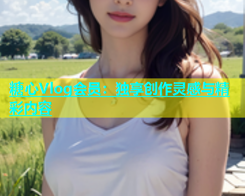 糖心Vlog会员：独享创作灵感与精彩内容  第1张